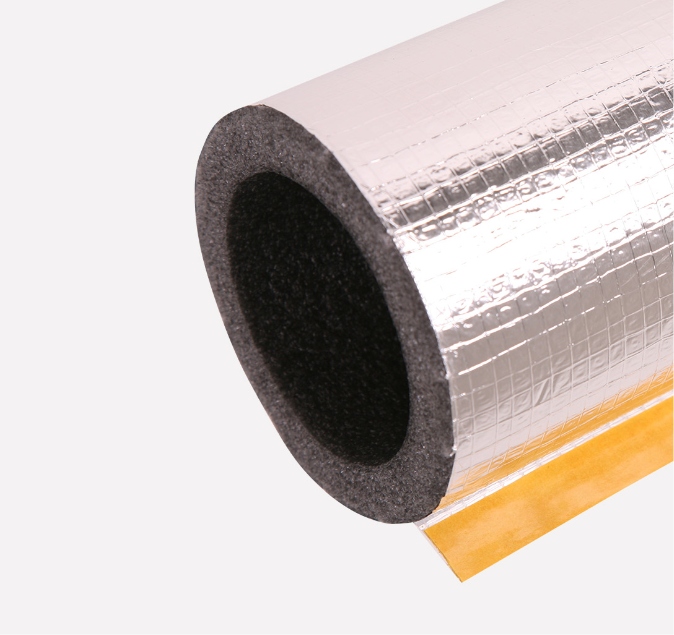 Insulation tubes shop » thermal insulation tubes - K-Flex - K-flex ST ALU  rubber mat